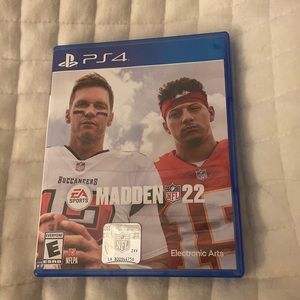PS4 Madden NFL 22 game